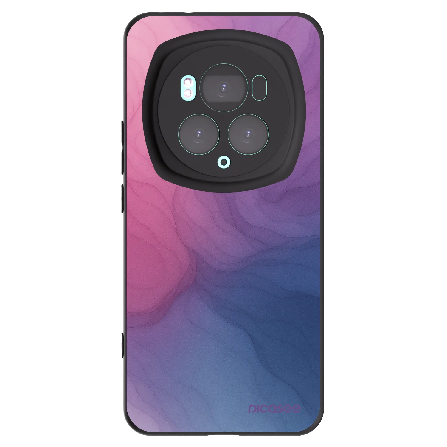 Picasee crna silikonska maskica za Honor Magic6 Pro - Silk