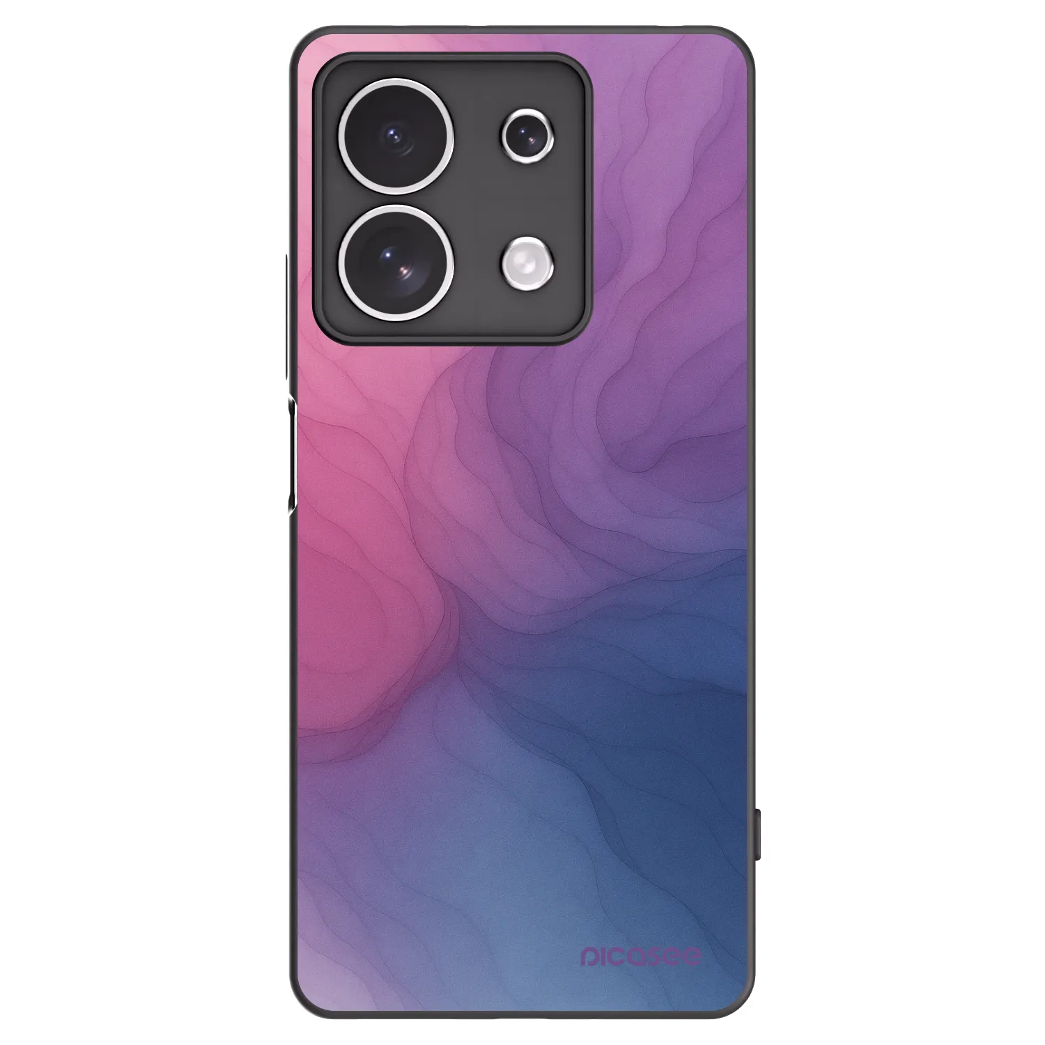 Picasee crna silikonska maskica za Xiaomi Redmi Note 13 4G - Silk