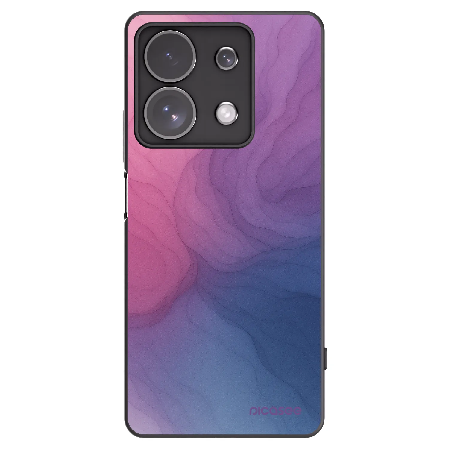 Picasee crna silikonska maskica za Xiaomi Redmi Note 13 Pro 4G - Silk