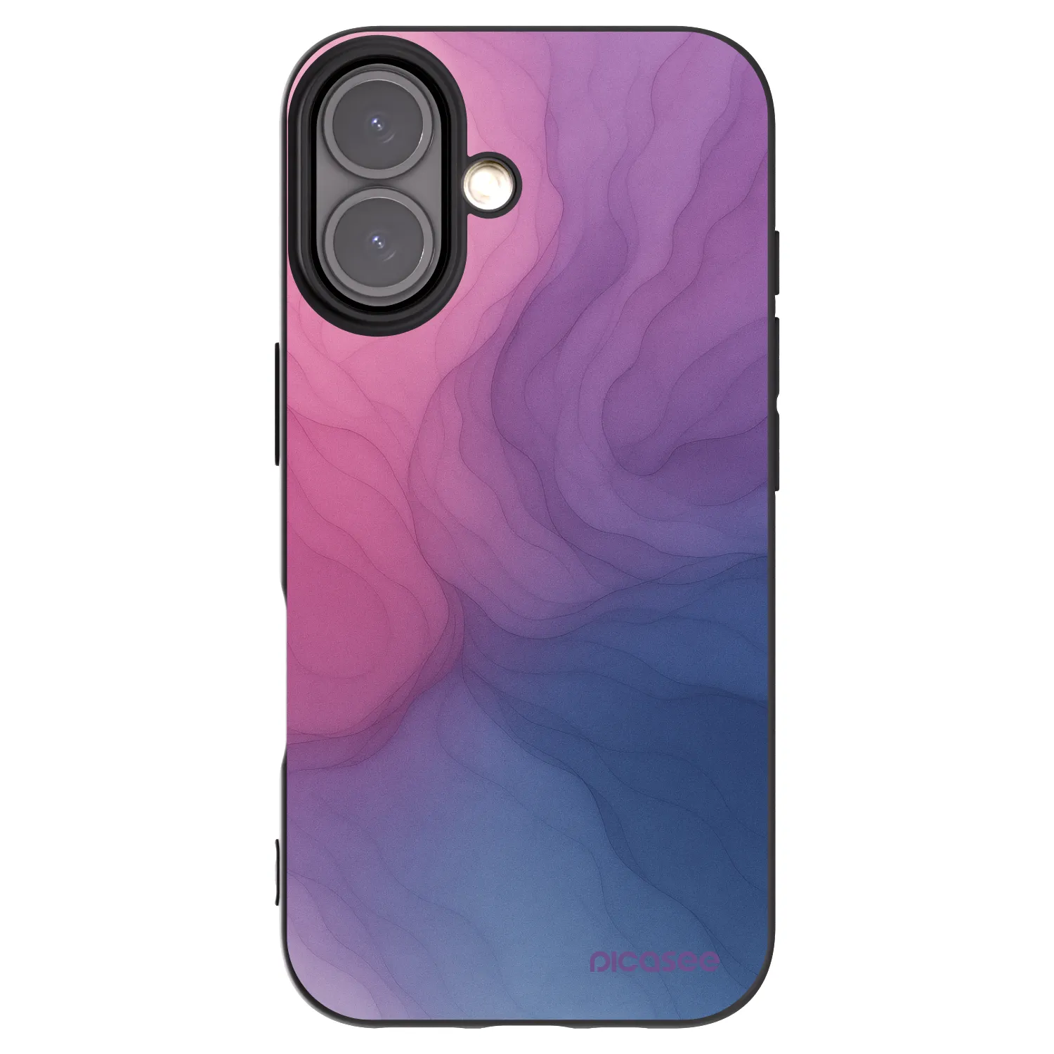 Picasee crna silikonska maskica za Apple iPhone 16 - Silk