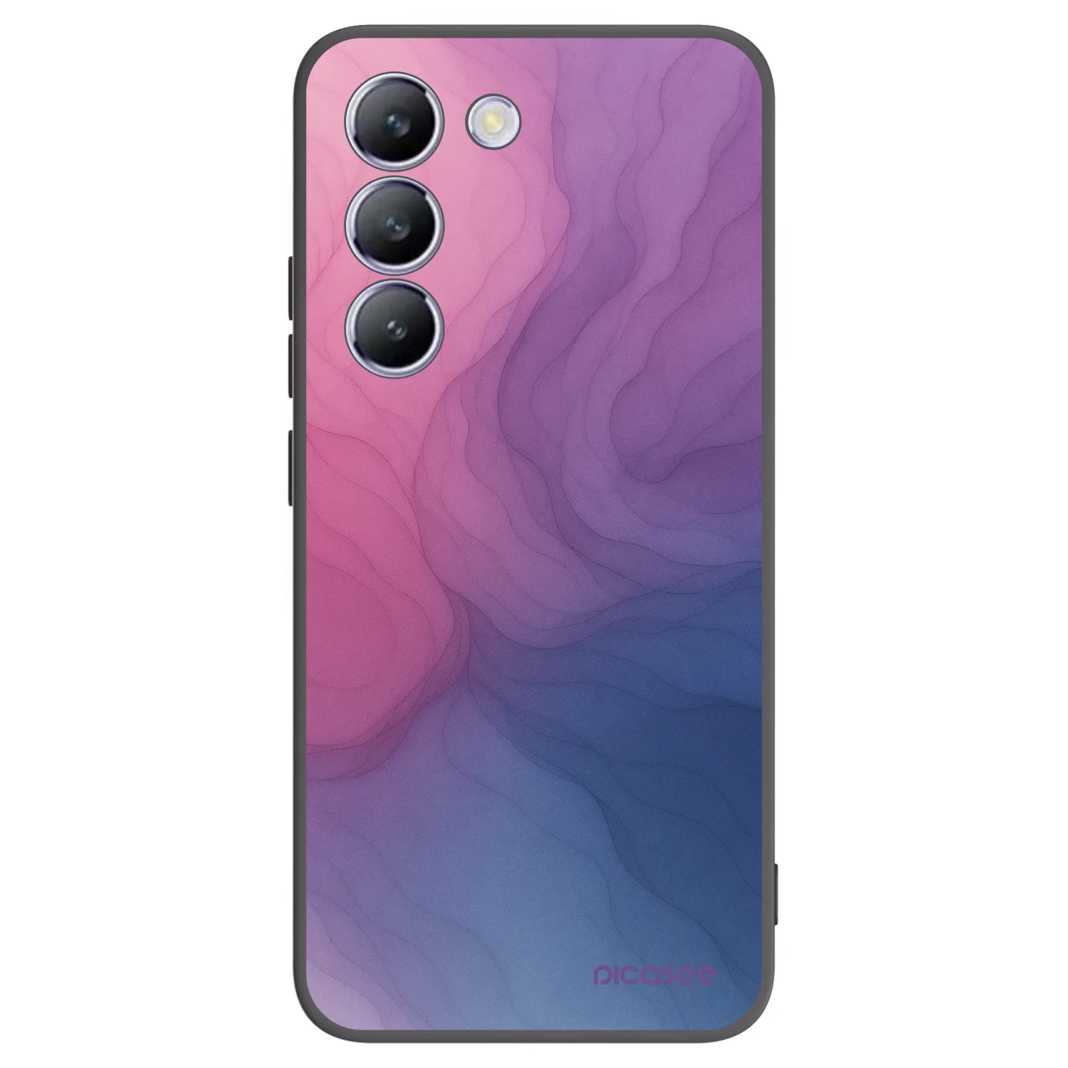 Picasee crna silikonska maskica za Vivo V40 SE 5G - Silk