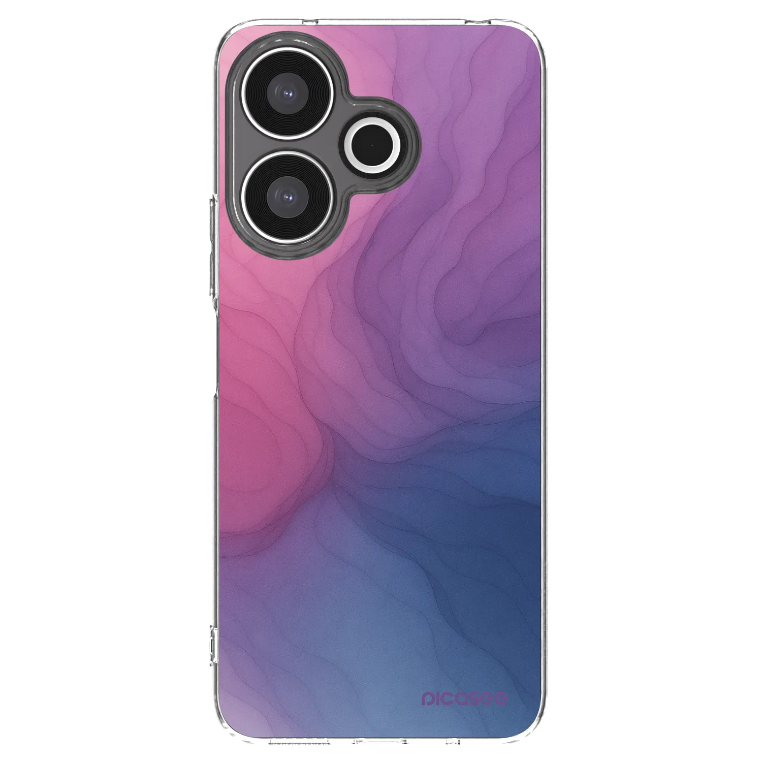 Picasee silikonska prozirna maskica za Xiaomi Redmi 13 4G - Silk