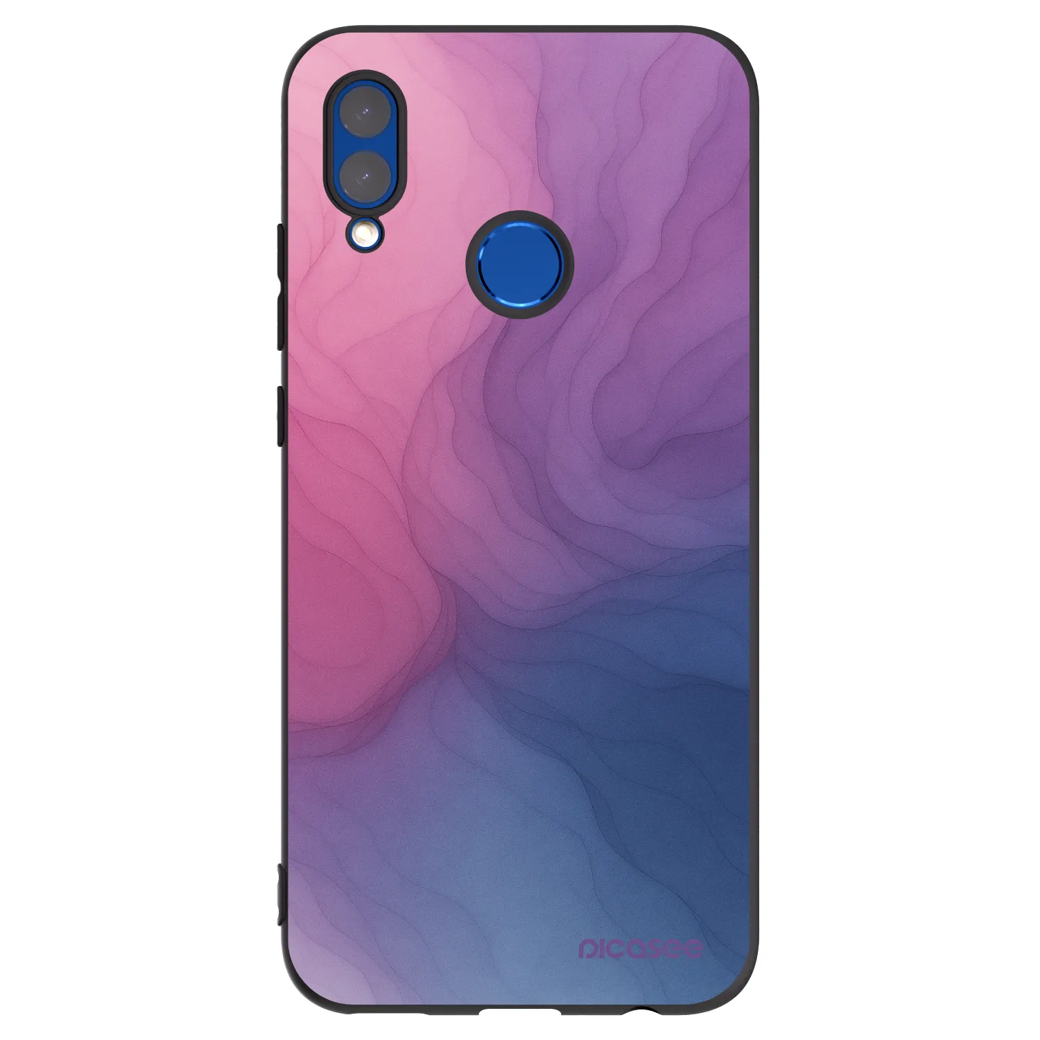 Picasee crna silikonska maskica za Huawei P Smart 2019 - Silk