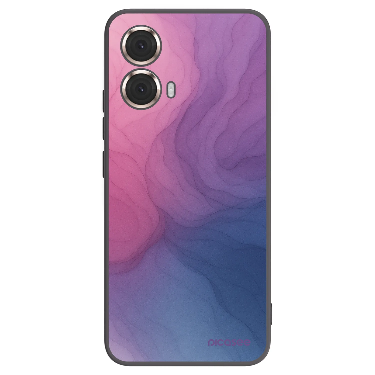 Picasee crna silikonska maskica za Motorola Moto G85 - Silk