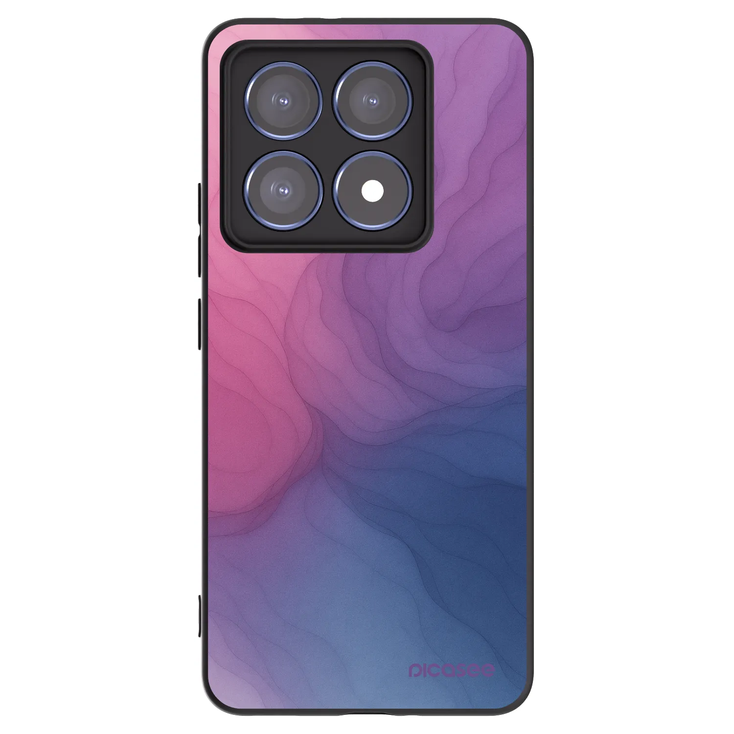 Picasee crna silikonska maskica za Xiaomi 14T Pro - Silk