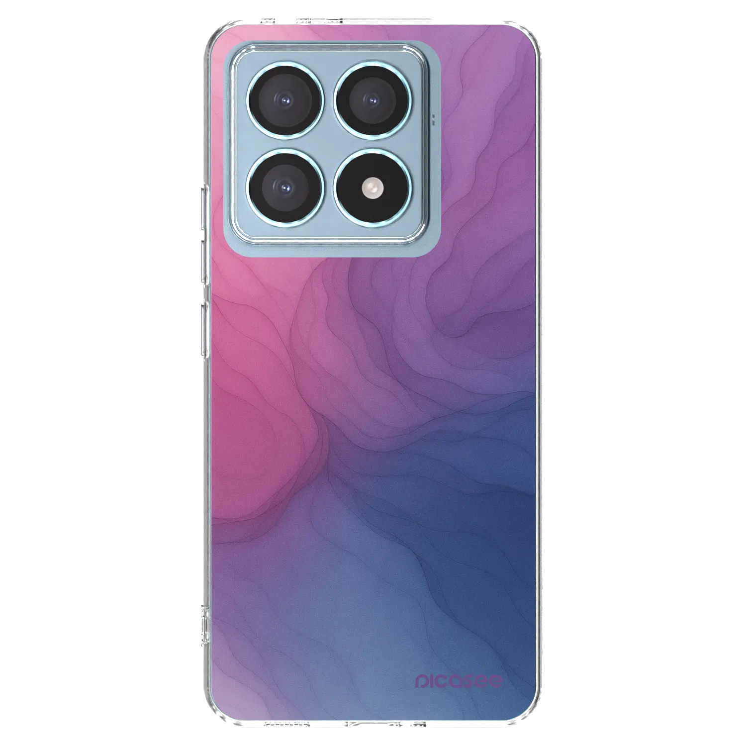 Picasee silikonska prozirna maskica za Xiaomi 14T Pro - Silk