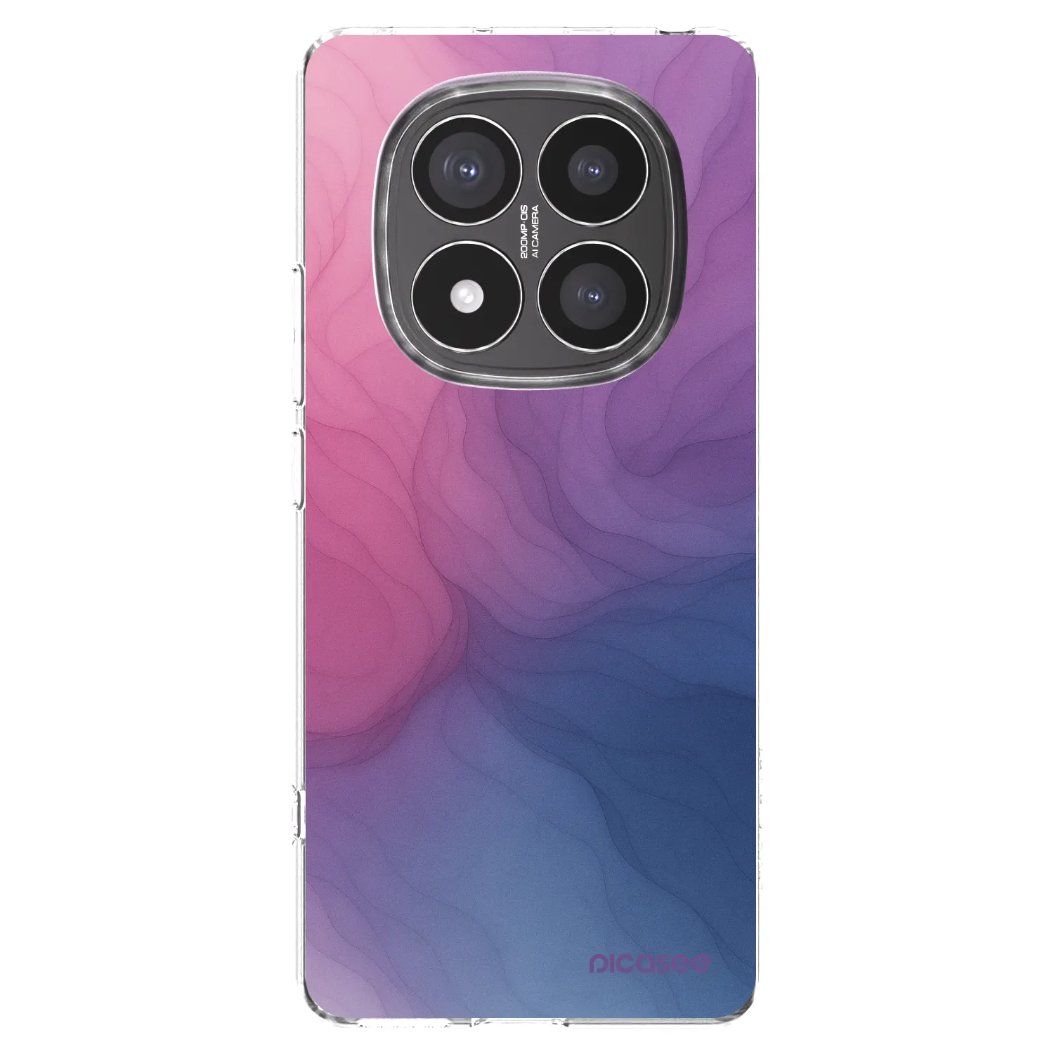 Picasee silikonska prozirna maskica za Xiaomi Redmi Note 14 Pro+ 5G - Silk