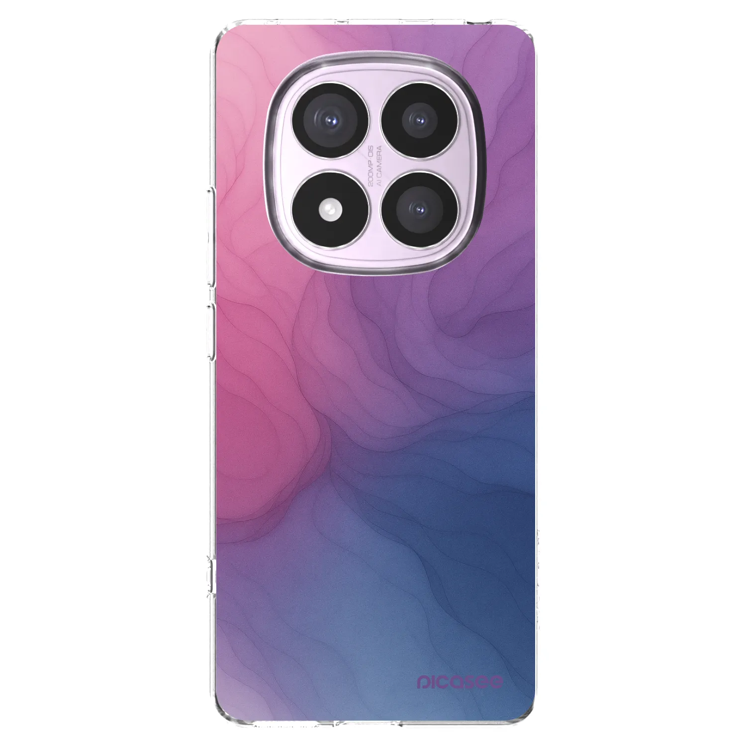 Picasee silikonska prozirna maskica za Xiaomi Redmi Note 14 Pro 5G - Silk
