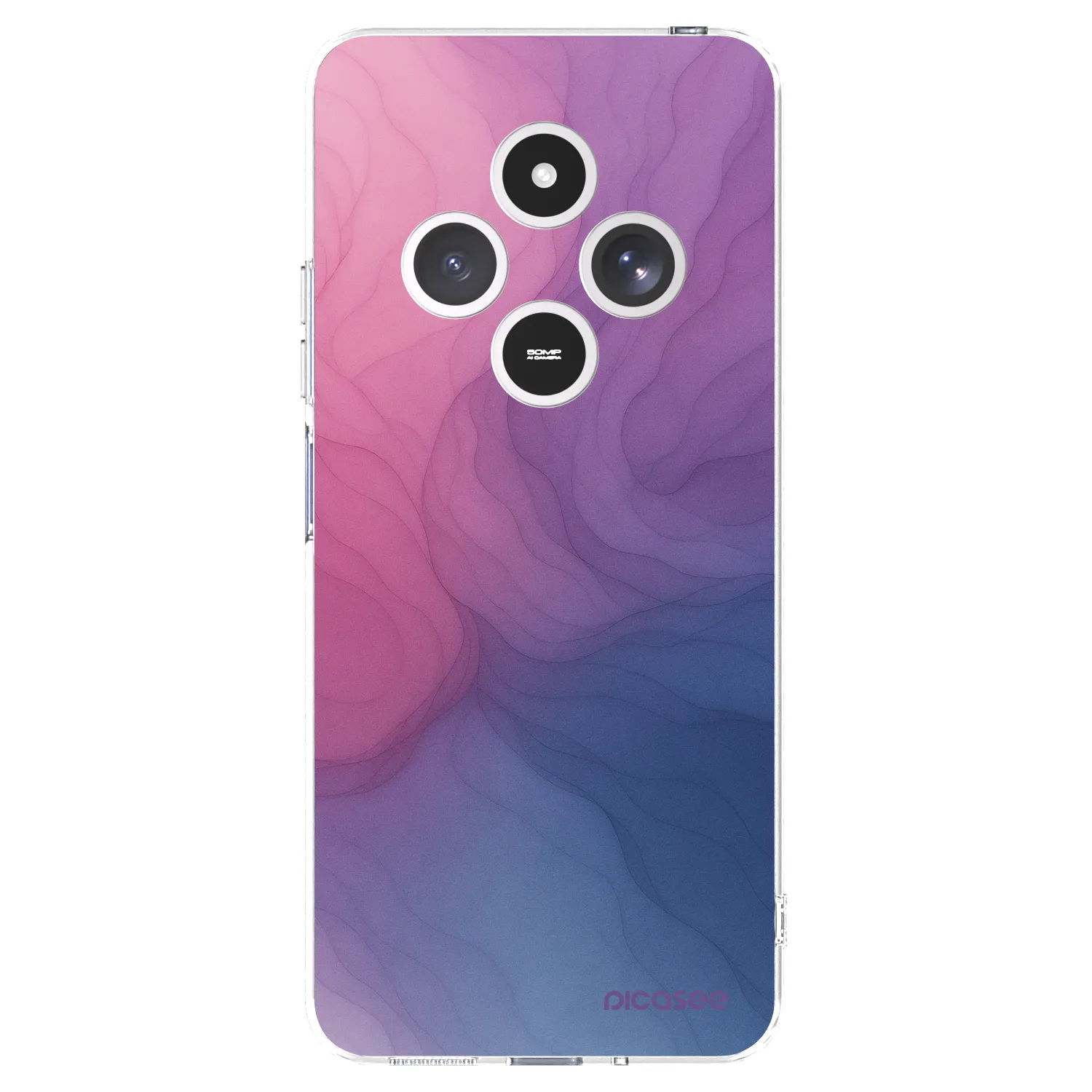 Picasee silikonska prozirna maskica za Xiaomi Redmi 14C - Silk