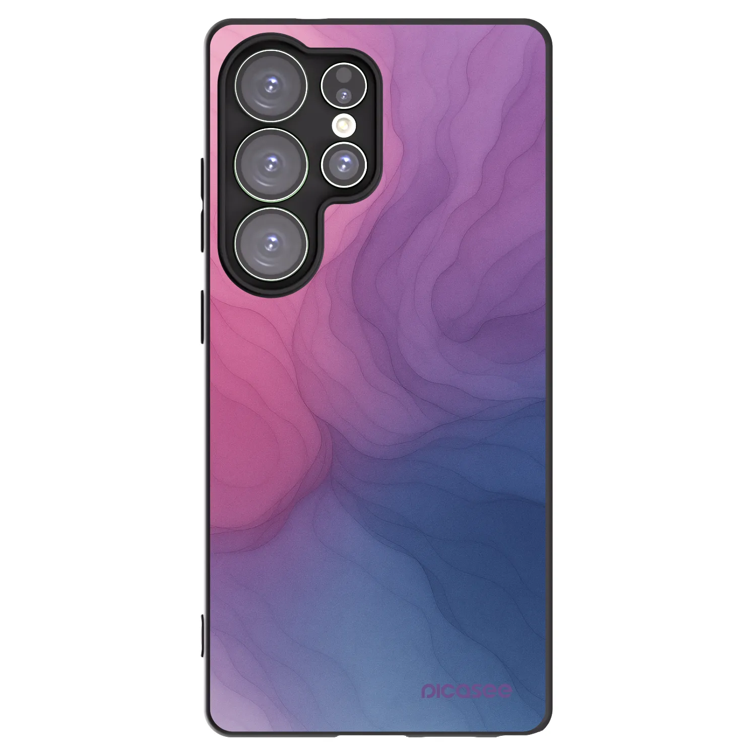 Picasee crna silikonska maskica za Samsung Galaxy S25 Ultra 5G - Silk