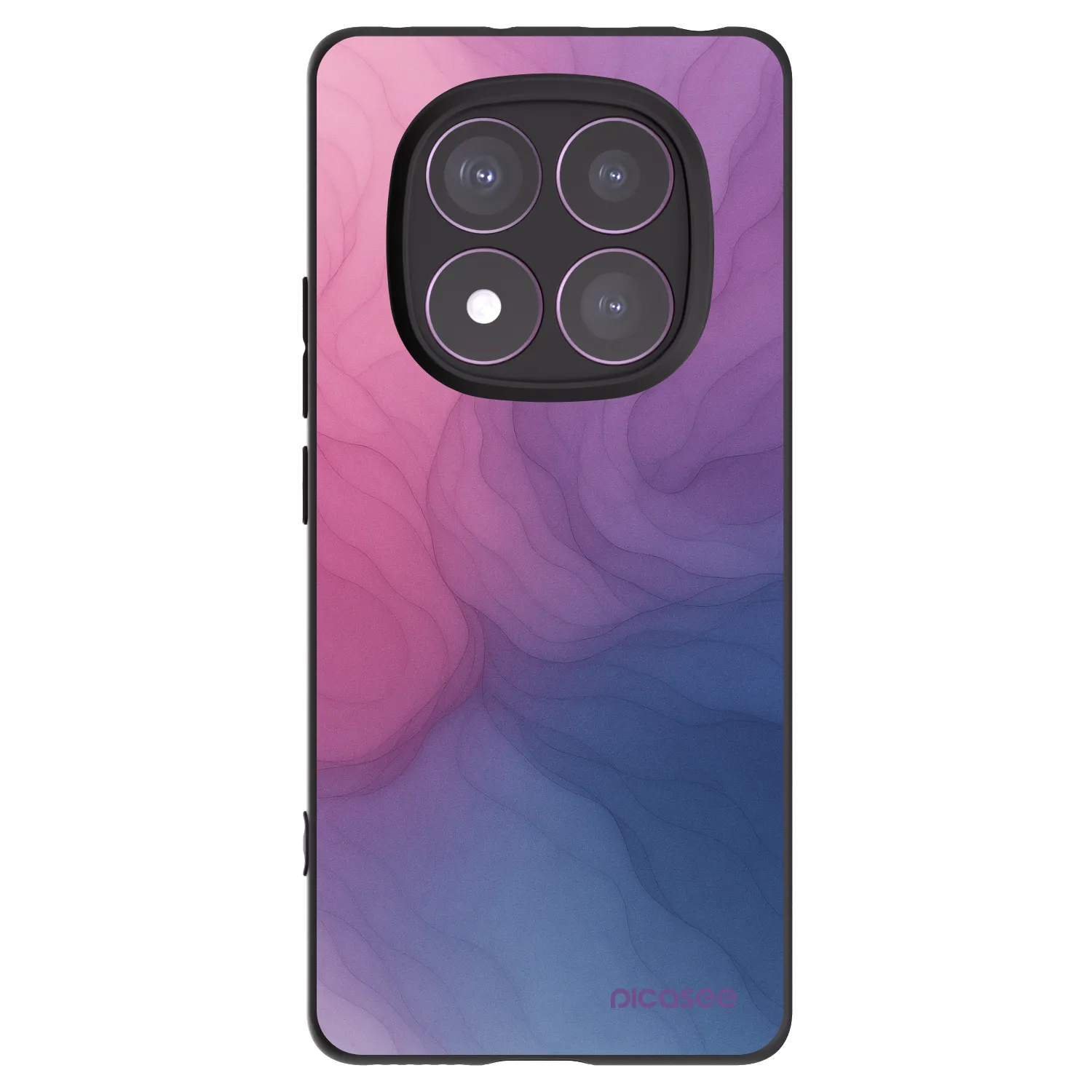 Picasee crna silikonska maskica za Xiaomi Redmi Note 14 Pro 4G - Silk