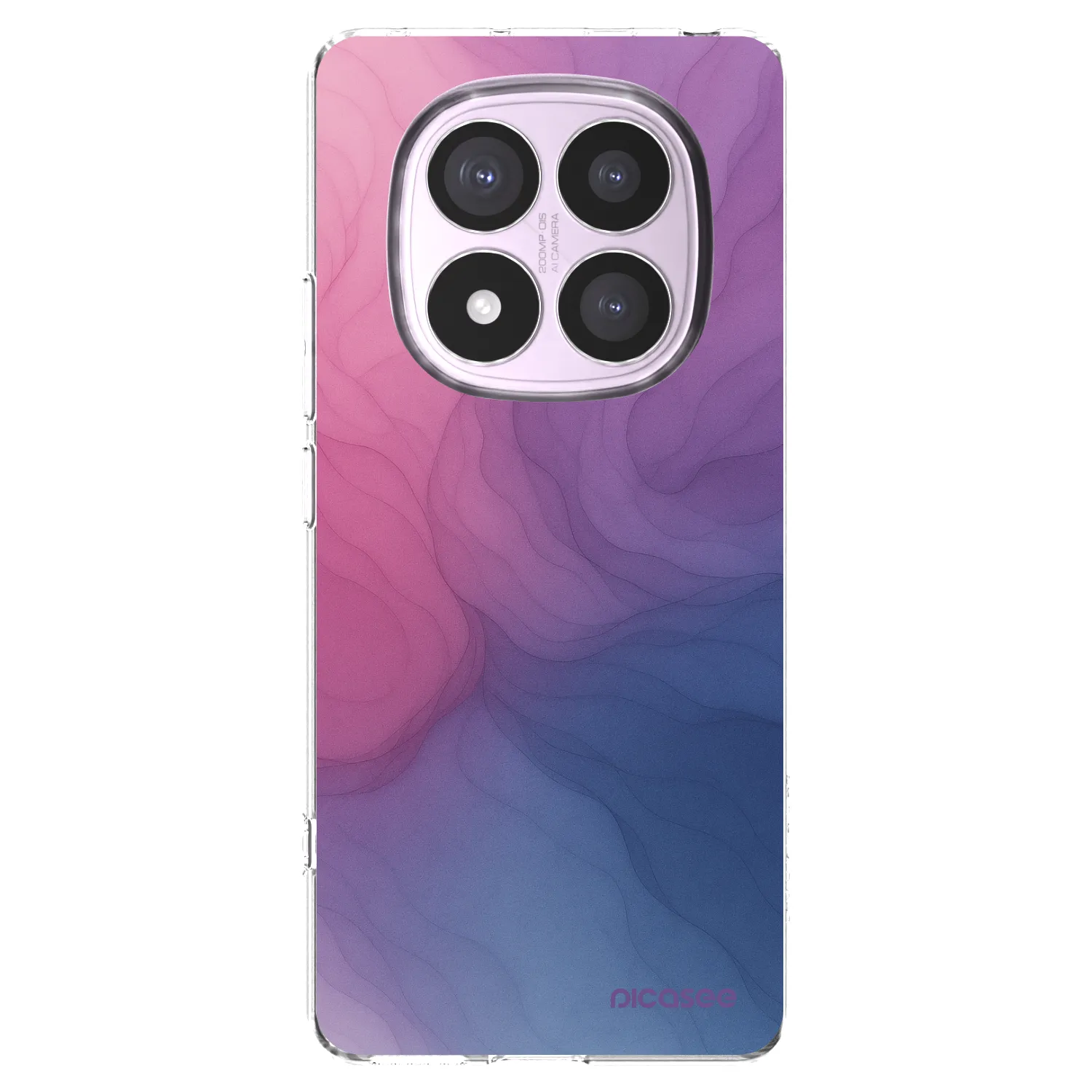 Picasee silikonska prozirna maskica za Xiaomi Redmi Note 14 Pro 4G - Silk