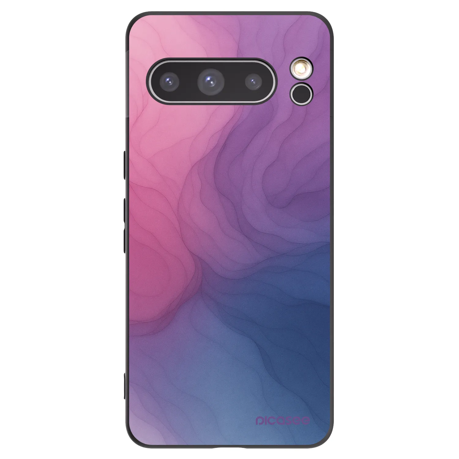 Picasee crna silikonska maskica za Google Pixel 8 Pro - Silk