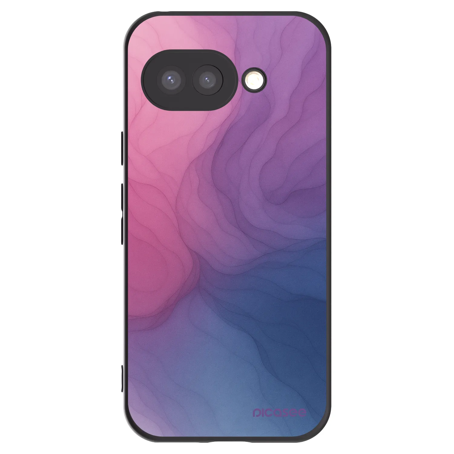 Picasee crna silikonska maskica za Google Pixel 9a - Silk