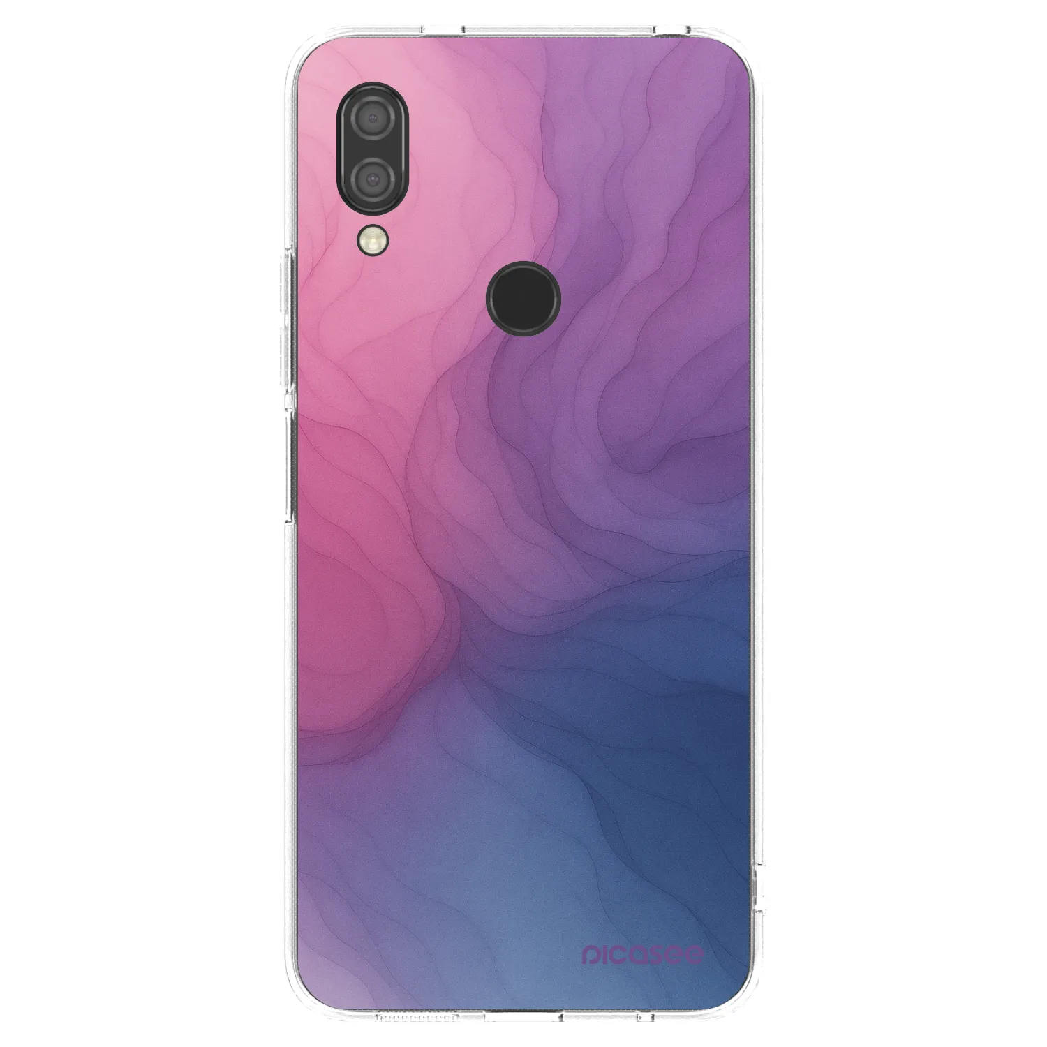 Picasee silikonska prozirna maskica za Xiaomi Redmi 7 - Silk