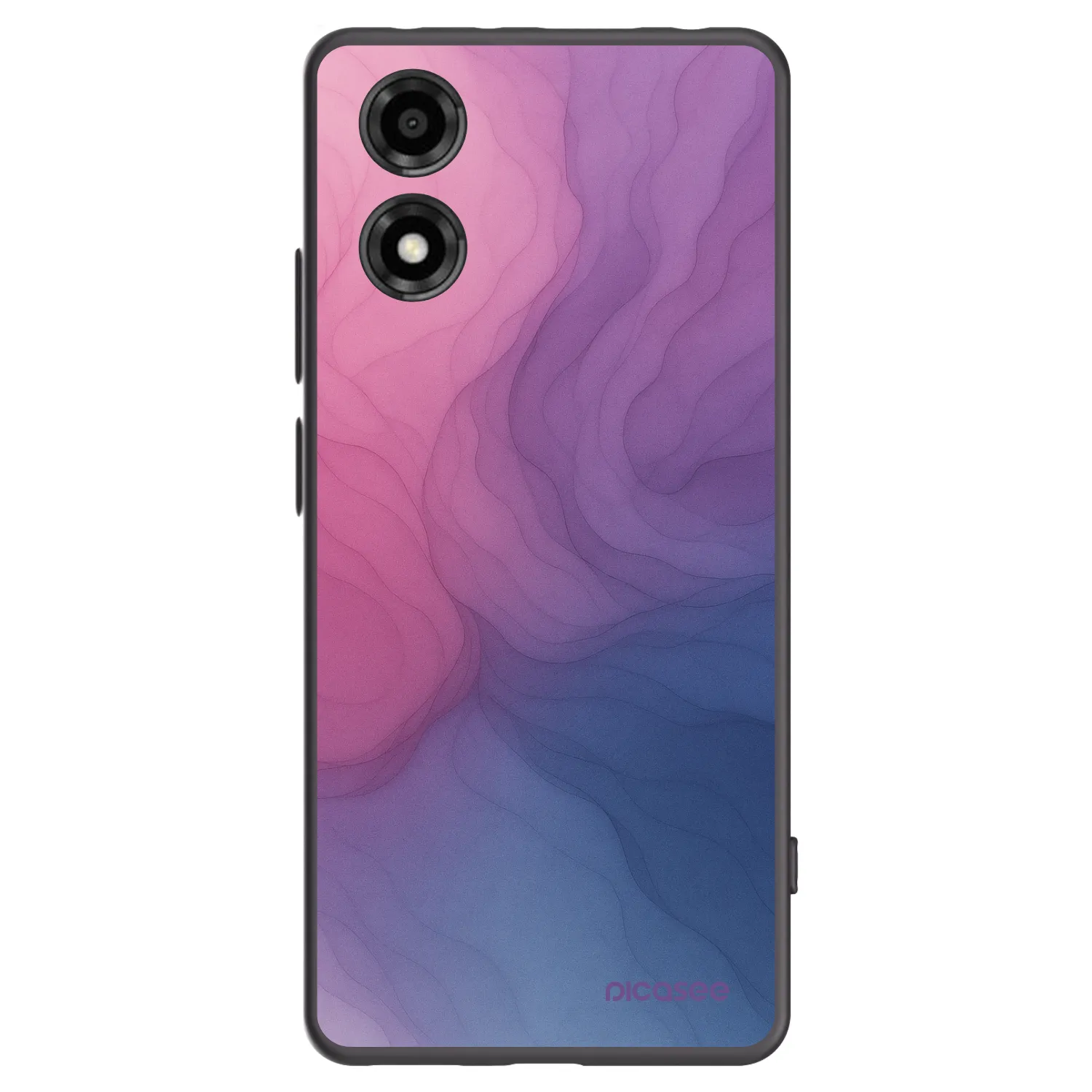 Picasee crna silikonska maskica za Motorola Moto E14 - Silk