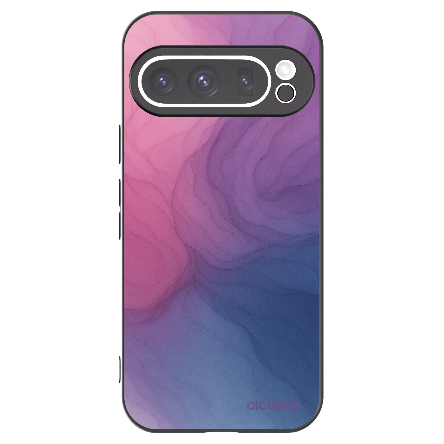 Picasee crna silikonska maskica za Google Pixel 9 Pro XL - Silk