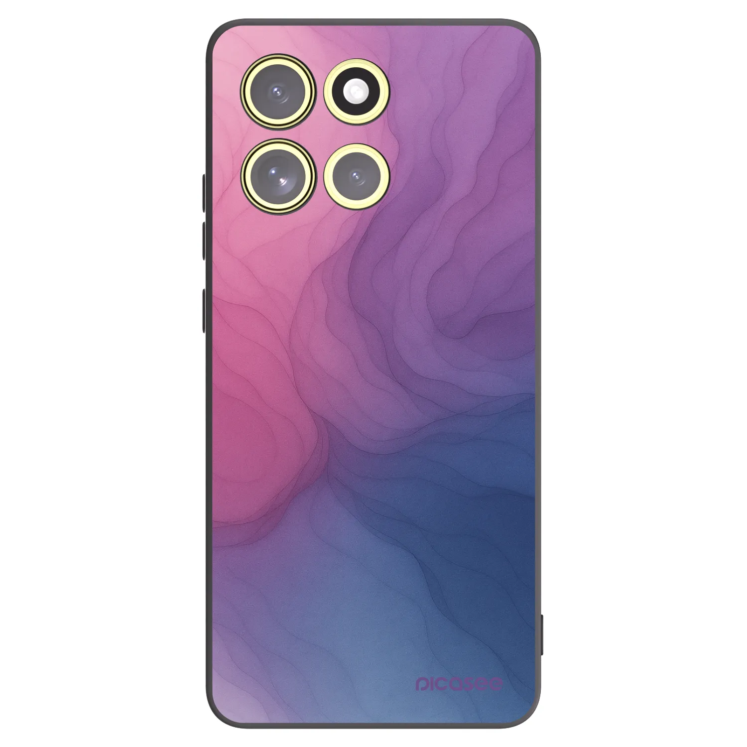Picasee crna silikonska maskica za Motorola Moto G86 5G - Silk