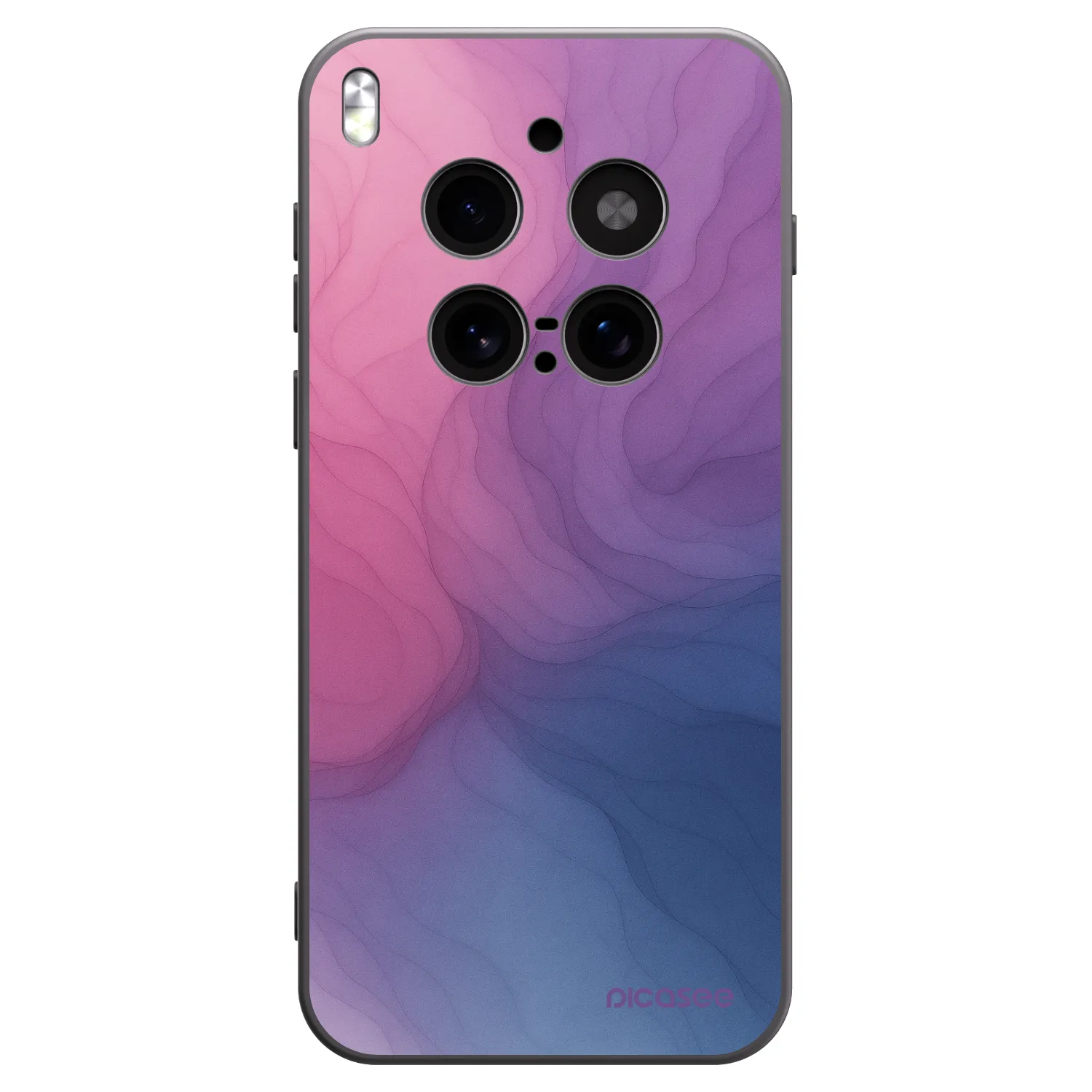 Picasee crna silikonska maskica za Vivo X300 Pro - Silk