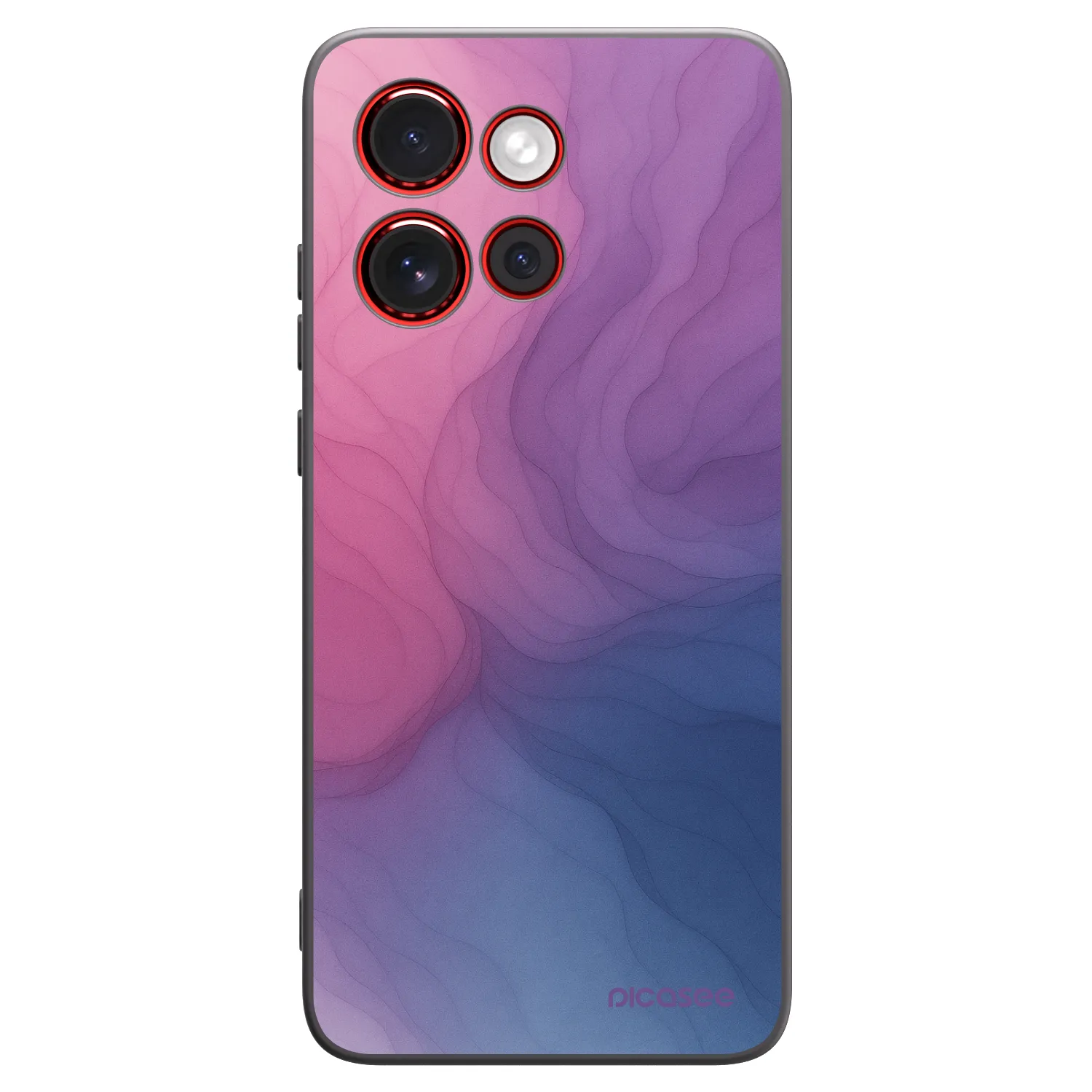 Picasee crna silikonska maskica za Motorola Edge 60 Neo 5G - Silk