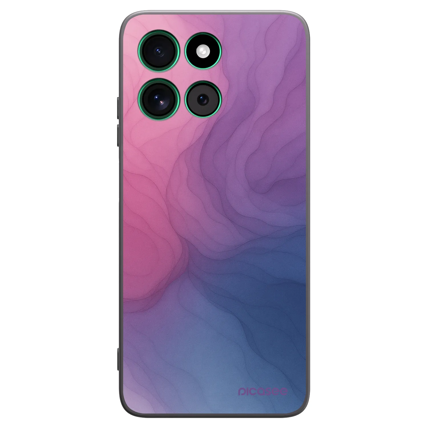 Picasee crna silikonska maskica za Motorola Moto G57 Power - Silk