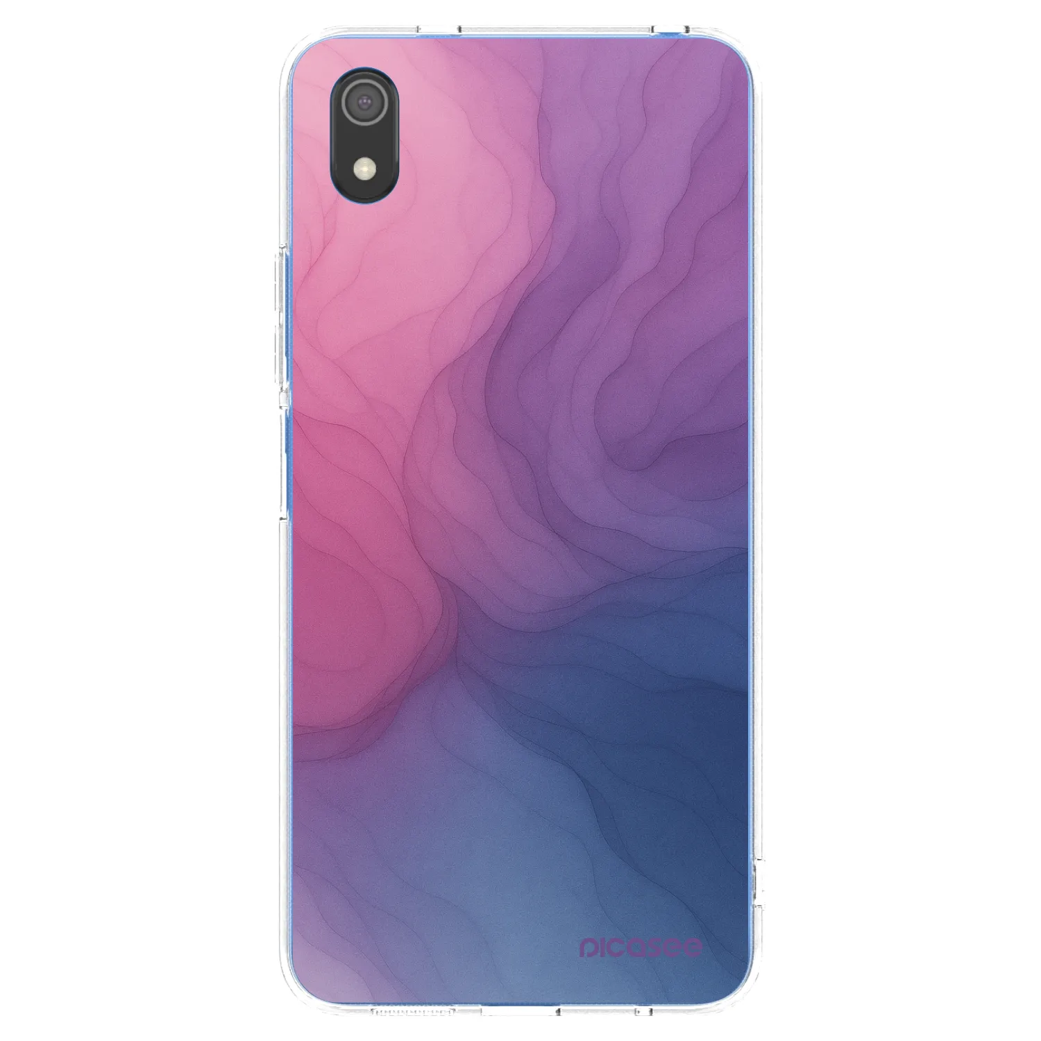 Picasee silikonska prozirna maskica za Xiaomi Redmi 7A - Silk