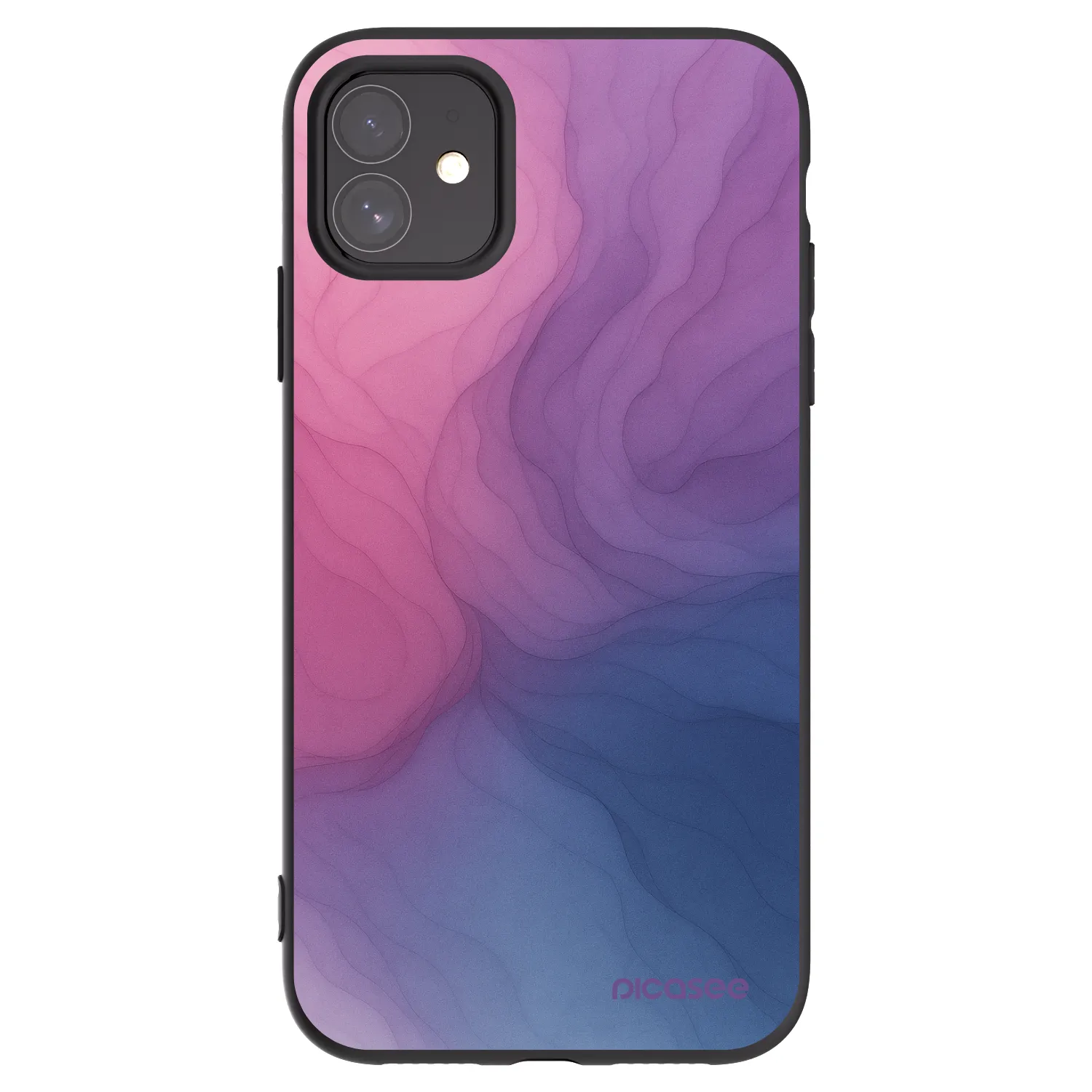 Picasee crna silikonska maskica za Apple iPhone 11 - Silk