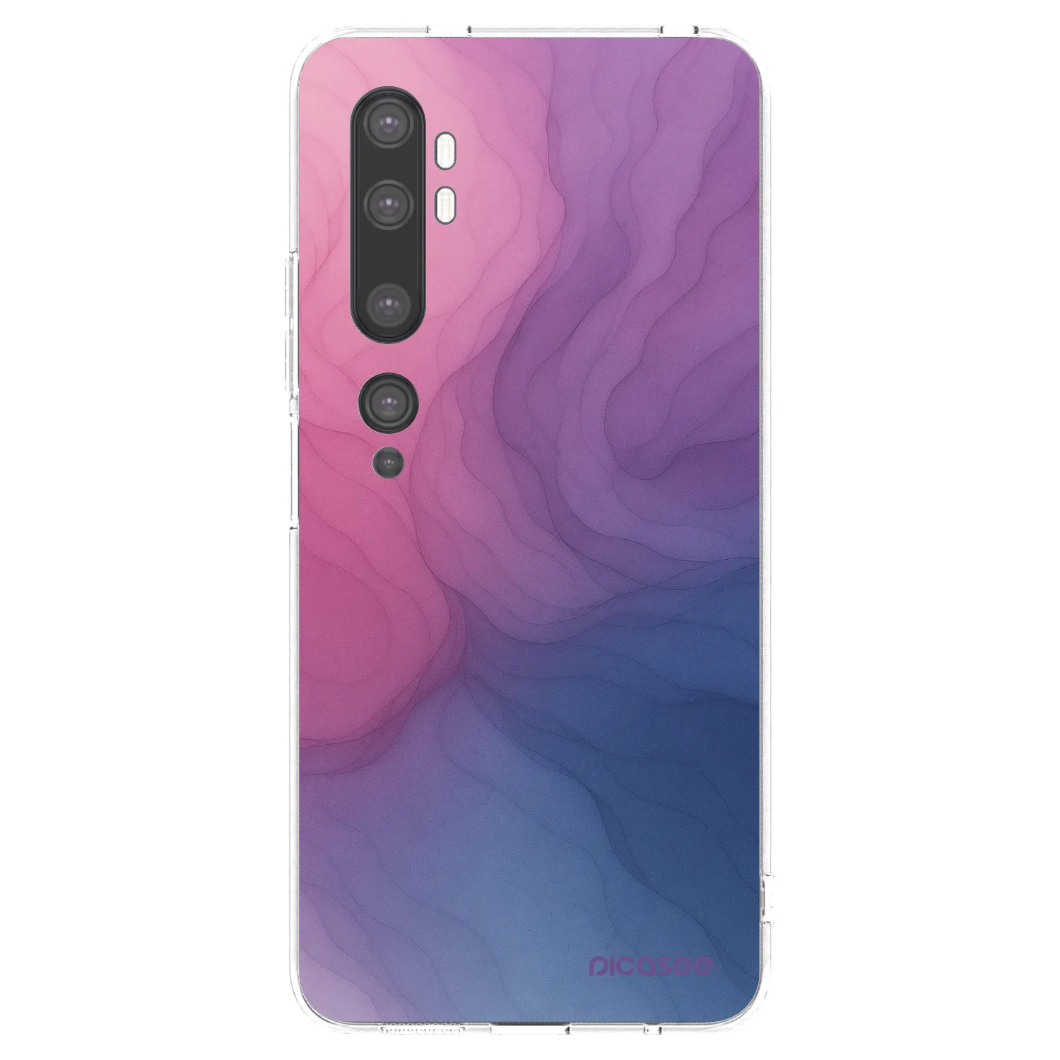Picasee silikonska prozirna maskica za Xiaomi Mi Note 10 (Pro) - Silk