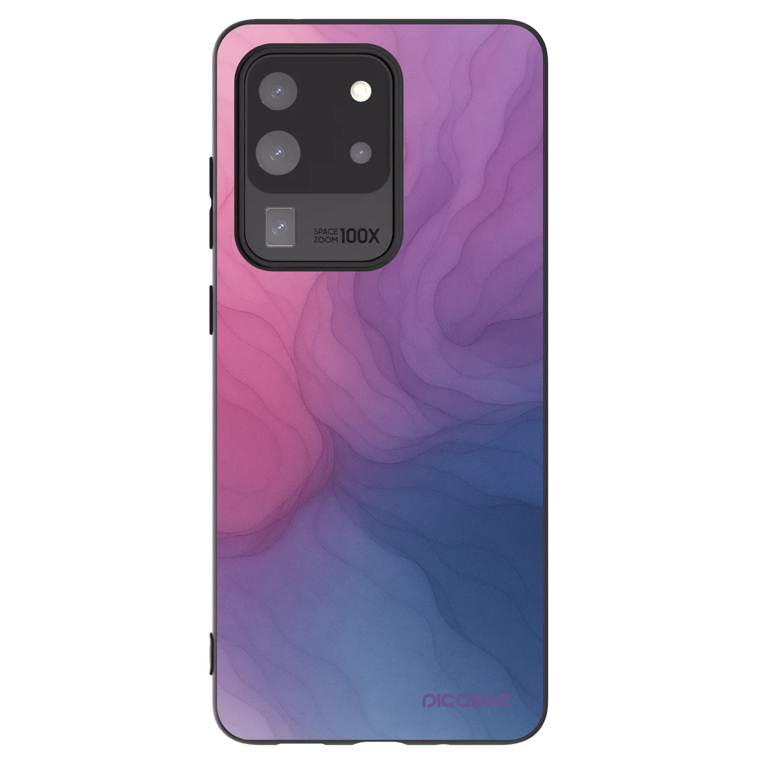 Picasee crna silikonska maskica za Samsung Galaxy S20 Ultra 5G G988F - Silk