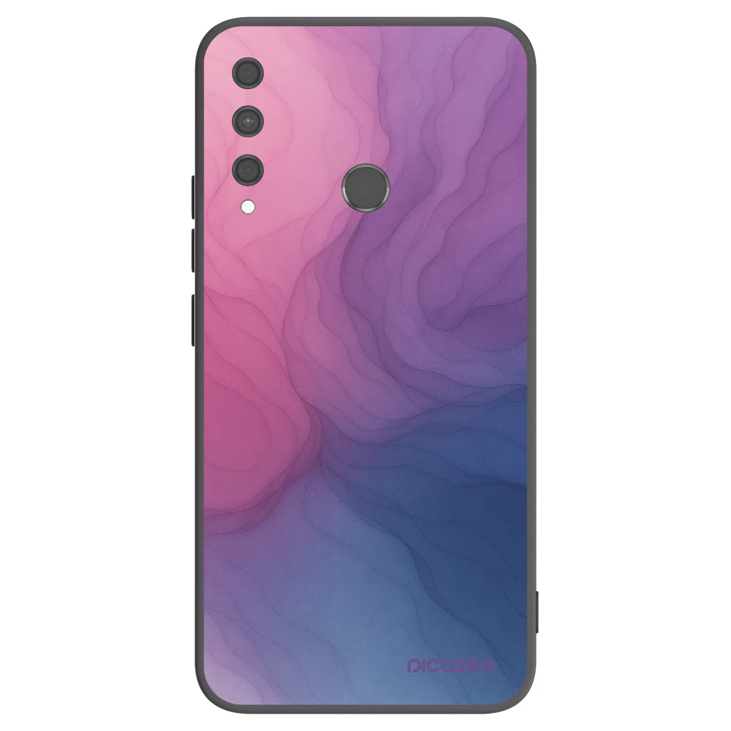 Picasee crna silikonska maskica za Huawei P40 Lite E - Silk