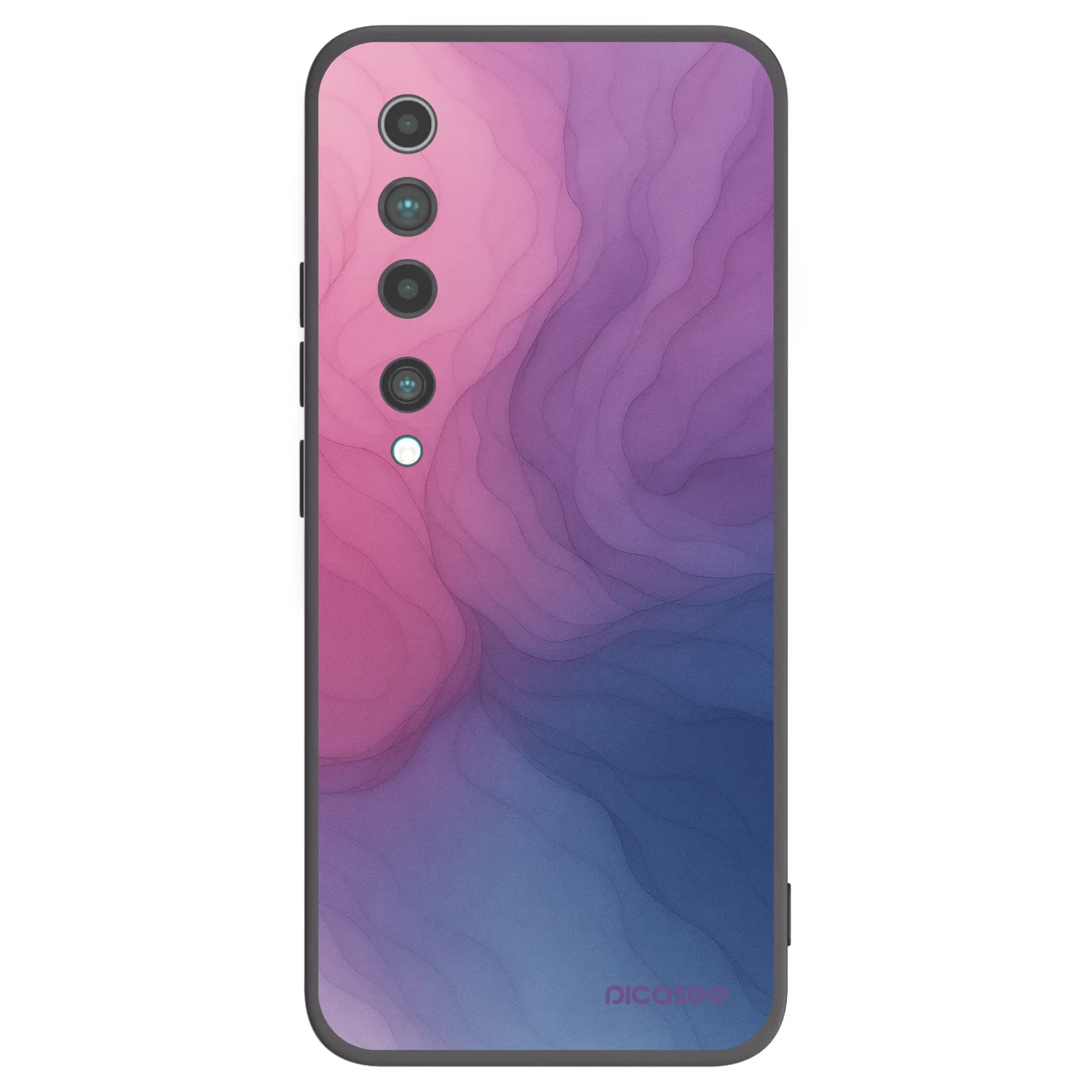 Picasee crna silikonska maskica za Xiaomi Mi 10 - Silk