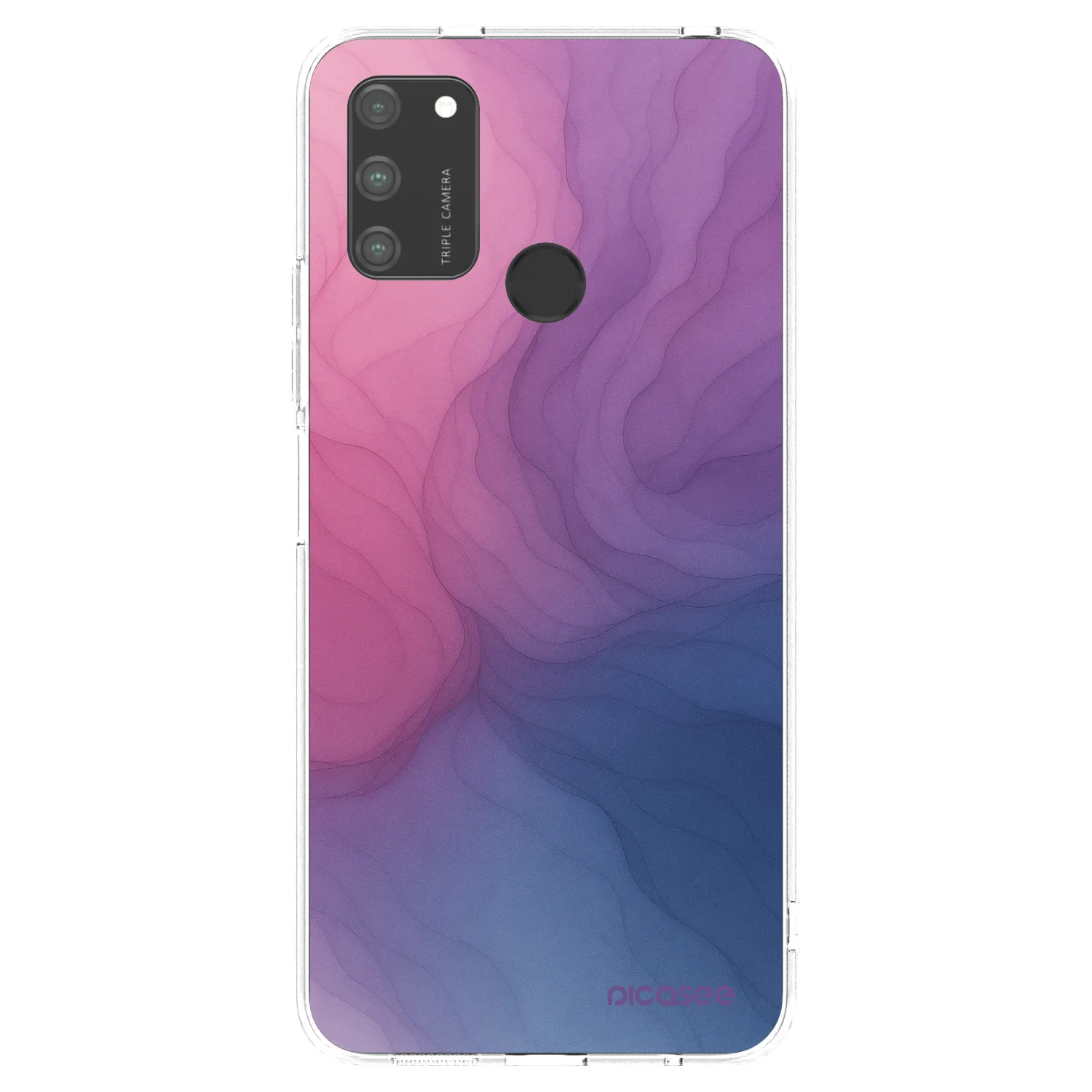 Picasee silikonska prozirna maskica za Honor 9A - Silk
