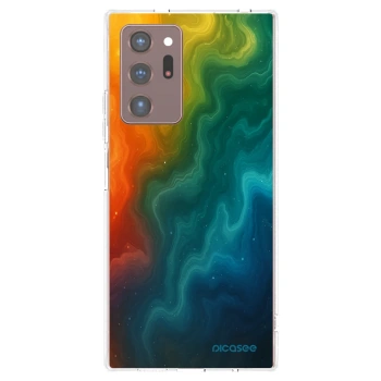 Picasee silikonska prozirna maskica za Samsung Galaxy Note 20 Ultra - Solar