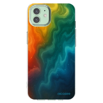 Picasee silikonska prozirna maskica za Apple iPhone 12 - Solar
