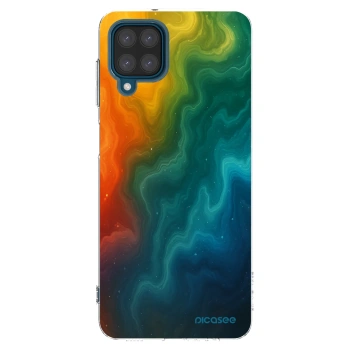 Picasee silikonska prozirna maskica za Samsung Galaxy A12 A125F - Solar