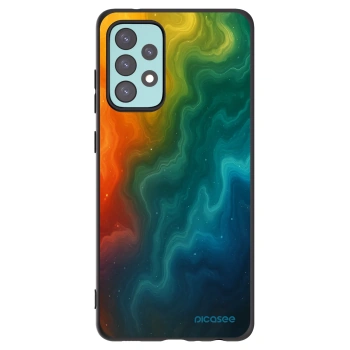 Picasee crna silikonska maskica za Samsung Galaxy A72 A725F - Solar