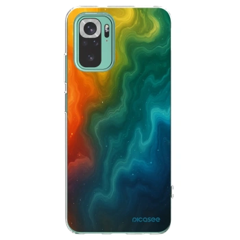 Picasee silikonska prozirna maskica za Xiaomi Redmi Note 10 Pro - Solar