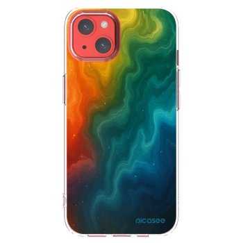 Picasee silikonska prozirna maskica za Apple iPhone 13 - Solar