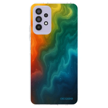 Picasee silikonska prozirna maskica za Samsung Galaxy A32 4G SM-A325F - Solar