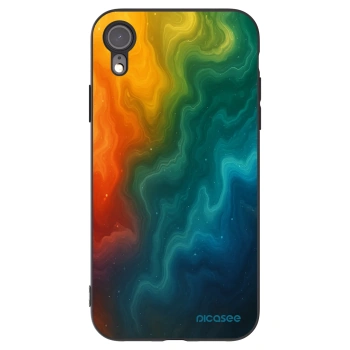 Picasee crna silikonska maskica za Apple iPhone XR - Solar