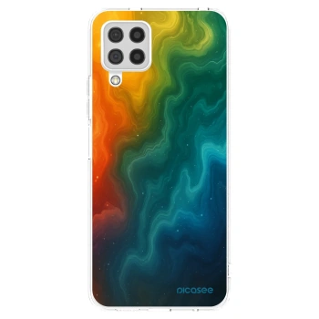 Picasee silikonska prozirna maskica za Samsung Galaxy A22 A225F 4G - Solar