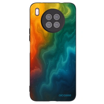 Picasee crna silikonska maskica za Huawei Nova 8i - Solar