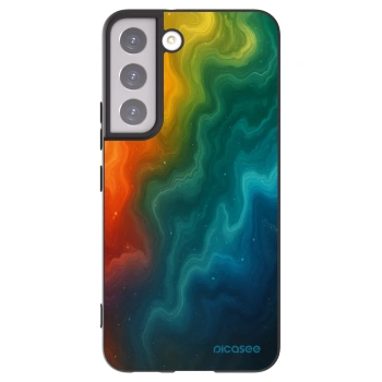 Picasee crna silikonska maskica za Samsung Galaxy S22 5G - Solar