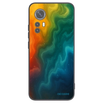 Picasee crna silikonska maskica za Xiaomi 12 - Solar