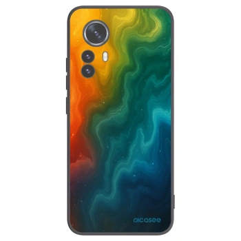 Picasee crna silikonska maskica za Xiaomi 12 Pro - Solar
