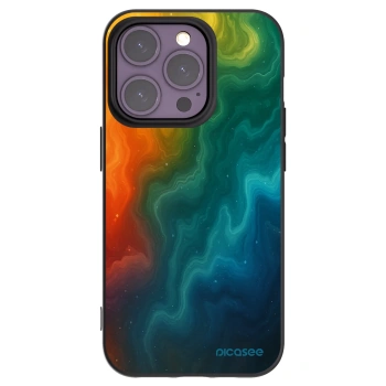 Picasee crna silikonska maskica za Apple iPhone 14 Pro - Solar