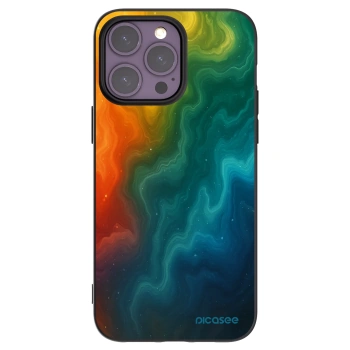Picasee crna silikonska maskica za Apple iPhone 14 Pro Max - Solar