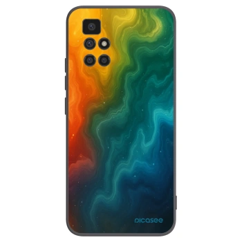 Picasee crna silikonska maskica za Xiaomi Redmi 10 (2022) - Solar