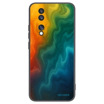 Picasee crna silikonska maskica za Honor 70 - Solar