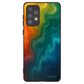 Picasee crna silikonska maskica za Samsung Galaxy A73 5G - Solar